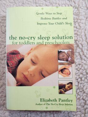 Elizabeth Pantley The No-Cry Sleep Solution Toddlers Preschoolers Paperback